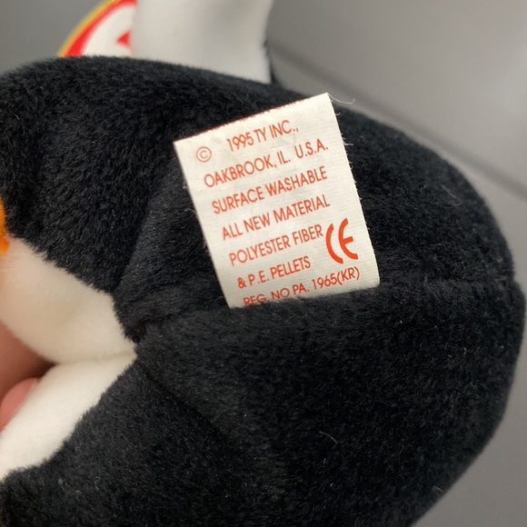 TY Beanie Baby “Waddle” the Penguin - 1995 - Picture 11 of 12